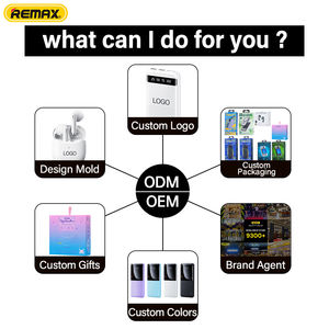 REMAX TWS-09 Semi-In-Ear-ANC-Ohrhörer Dual Noise Cancel ling 35H Playtime Gaming-Ohrhörer mit geringer Latenz und zweifarbigem Design - Product Image 4