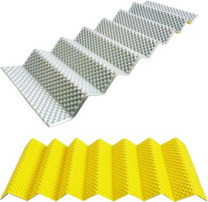 Woqi Portable Foam Sleeping Pad Ultralight Lightweight EVA IXPE Sleeping Pad Egg Crate Camping Mat