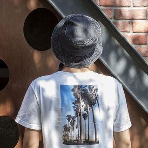 Fashion New Denim Summer Bucket Hat Women Fashion Washed <b>Sunscreen</b> Solid Color Bucket Hat - Product Image 1