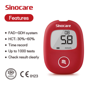 Moniteur de glycémie Sinocare Safe AQ, glucomètre, bandelettes de test de glycémie, bandelettes de test pour diabétiques - Product Image 4