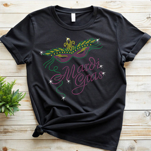 Applicazioni Termoadesive Personalizzate con Cristalli Luccicanti per Mardi Gras, Disegni con Strass da Stirare, <span class=keywords><strong>Motivi</strong></span> e Applicazioni all'Ingrosso per Abbigliamento - Product Image 4