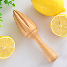 Presse-citron manuel en <span class=keywords><strong>bois</strong></span> <span class=keywords><strong>de</strong></span> hêtre presse-agrumes pour fruits Orange citron vert et légumes outil <span class=keywords><strong>de</strong></span> cuisine avec poignée en métal - Product Image 2
