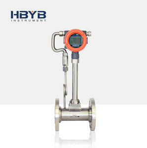 HART 4-20mA 316L pengukur aliran Meter, flensa uap Digital tekanan tinggi - Product Image 4