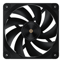 Ventilateur de boîtier d'ordinateur Coolleo N25 avec roulement FDB, refroidisseur d'air, ventilateur de refroidissement du processeur, radiateur, ventilateur de châssis longue durée, silencieux, haute performance