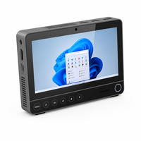 Mini PC Portátil de 5.5 Pulgadas, Intel Core I3-N300 de 8 Núcleos, Windows 11, 16 GB de RAM, SSD de 2 TB, Terminal Portátil con 2.5G RJ45 WiFi 6