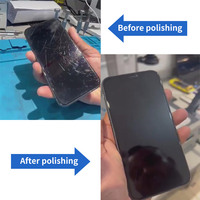 Machine d'élimination des rayures de réparation de téléphones pour iPhone 15 Series XR XSMAX Samsung Polissage du verre