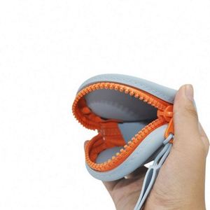 Hot Sale Coin Purse Carrying Pouch Bag Silicone Earphone Case <b>USB</b> Cable Headphone <b>Storage</b> Bag - Product Image 4