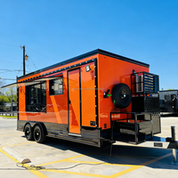 Remolque de Comida Personalizado, Camión de Comida Rápida, Camión de Pizza, Kiosco Móvil de Helados, Remolque de Café, Remolque de Tacos con Cocina Completa