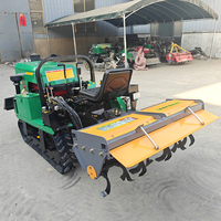 Mini Tractor de cadena de orugas de alta calidad, Tractor de orugas de 50 caballos de fuerza para cultivo de campo de invernadero de huerto