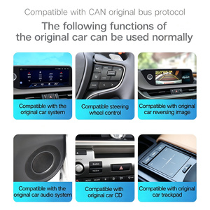 Radio con Pantalla Táctil de 12.3 Pulgadas, Android 13, DSP, MP3, GPS, Navegador, Pantalla Dividida, Estéreo para Lexus ES 2018-2021, CarPlay, WiFi Integrado - Product Image 4