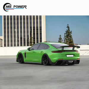 自動車用ボディパーツ971 Sdスタイルフェイスリフトボディキット高品質フロントバンパーリップコーナーサイドスカートリアディフューザースポイラーbod - Product Image 5