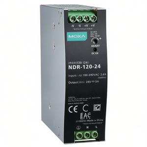 Fuente de Alimentación Moxa NDR-120-24 24V 5A para Riel DIN, Convertidor de CA a CC - Product Image 2