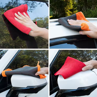 Serviette en microfibre magique pour le lavage et le detailing automobile, chiffon en argile magique pour le nettoyage des voitures