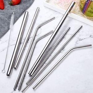 Customized 26.5cm Stainless Steel Insulated <b>Drinking</b> Reusable Metal <b>Straws</b> for Variety Tumblers - Product Image 6