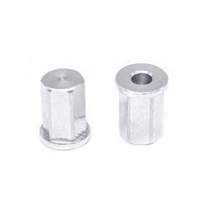 Pasadores de enganche hexagonales huecos personalizados de acero inoxidable con revestimiento de zinc y estaño, pasadores de bloqueo de cabeza redonda, pasadores en espiral para torno CNC - Product Image 3