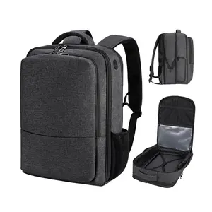 Mochila grande personalizada para laptop, mochila para viagens de negócios e computador, ideal para homens de 15,6 polegadas