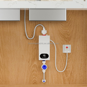 Calentador <span class=keywords><strong>de</strong></span> <span class=keywords><strong>Agua</strong></span> Eléctrico Instantáneo Termostático Inteligente para Baño Pequeño, sin Tanque, para Ducha <span class=keywords><strong>de</strong></span> <span class=keywords><strong>Agua</strong></span> Caliente - Product Image 4