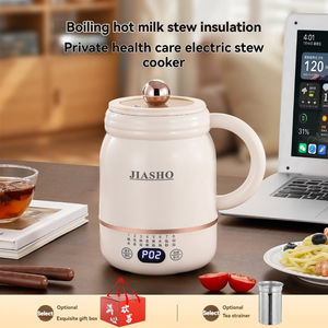 Bouilloire Électrique Multifonction Automatique Portable, Mini-Marmite Santé, <span class=keywords><strong>Chauffe</strong></span>-Eau de Petite Capacité pour Bureau et Maison - Product Image 2