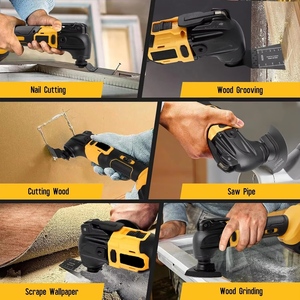 Bán buôn chuyên nghiệp công nghiệp 21V không dây sư tử dao động công cụ với lưỡi cắt đa chức năng và mài - Product Image 4