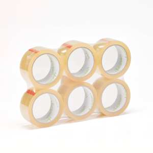 Rouleau de ruban adhésif thermofusible en acrylique transparent simple face étanche à prix compétitif - Product Image 1