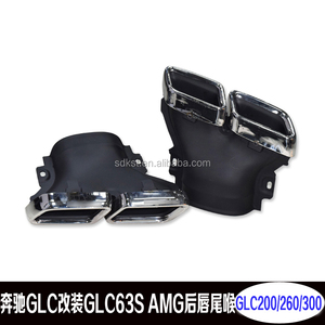 GLC63S diffusore posteriore tubo di scarico per <span class=keywords><strong>Mercedes</strong></span>-Benz <span class=keywords><strong>GLC</strong></span> X253 GLC63S - Product Image 4