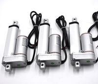 Actionneur linéaire micro-électrique 12V 24V 1000N 220lbs à moteur CC pour tracker solaire, porte, fenêtre, mobilier