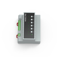 Controlador de Alimentación Inteligente Tuya ZigBee de 6 Canales y 16A, Módulo de Interruptor de Circuito Inteligente WiFi, Compatible con el Sistema SAAS para Hoteles, 2024