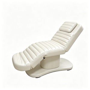 Electric 3 Motors Beauty Facial Bed <b>Adjustable</b> <b>Height</b> Reclining Cosmetic Spa Massage Bed for Eyelash Tattoo Salon Clinic - Product Image 3