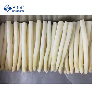 Sinocharm nouvelle culture BRC un <span class=keywords><strong>prix</strong></span> de gros approuvé 10kg en vrac IQF <span class=keywords><strong>asperges</strong></span> <span class=keywords><strong>blanches</strong></span> fraîches entières congelées de Chine - Product Image 1
