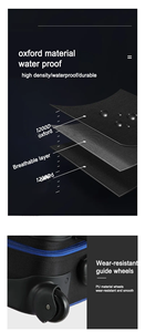 Kazhi ảnh studio thiết bị nhiếp ảnh Ánh sáng đứng ma thuật chân C đứng cán túi với bánh xe lưu trữ Xe đẩy mang túi - Product Image 4