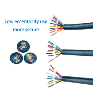 Various multi-core electrical equipment cable polyvinyl chloride insulated soft copper components UL2464 2/3/4/5/6 core