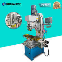 Fraiseuse verticale automatique mini ZX50C, capacité moyenne, broche conique MT4, haute précision, économie d'énergie