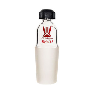 Adaptateurs <span class=keywords><strong>de</strong></span> raccordement pour thermomètre en verre borosilicate à paroi épaisse, droits, pour fournitures <span class=keywords><strong>de</strong></span> <span class=keywords><strong>laboratoire</strong></span> <span class=keywords><strong>de</strong></span> <span class=keywords><strong>chimie</strong></span> CS Labglass - Product Image 1