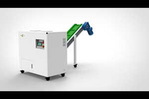 เครื่องทำลายยางรถยนต์แบบสองเพลาเครื่องทำลายแบบอัตโนมัติ - Product Image 2