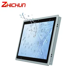 Monitor tattile industriale da 7 "a 21.5 pollici a 10 punti LCD IP65 impermeabile Touch Screen capacitivo incorporato Monitor industriale