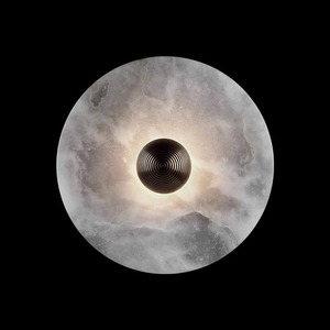 โคมไฟติดผนังทรงกลมหินอ่อนสไตล์โมเดิร์นมินิมอล สำหรับห้องนั่งเล่น ห้องนอน ข้างเตียง ทางเดิน ตัวโคมคริสตัล ให้แสงสว่างเป็นพื้นหลัง - Product Image 1