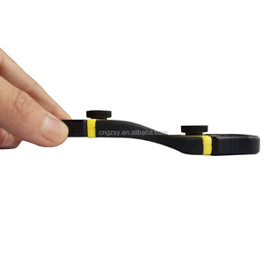 Grattoir <span class=keywords><strong>Double</strong></span> <span class=keywords><strong>face</strong></span> en métal et plastique, outil 50 pièces, grattoir à lame de rasoir <span class=keywords><strong>pour</strong></span> sol, fenêtre de voiture - Product Image 3