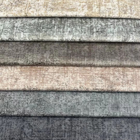 Tissu en velours hollandais imprimé 100 % polyester tricoté, doux, pour canapé, collection 2026, idéal pour la décoration intérieure