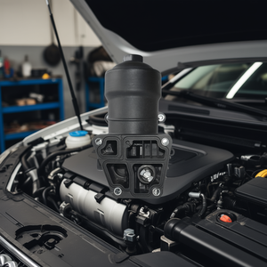 Ensemble de boîtier de filtre à huile Audi A3 2.0L en métal avec joint en caoutchouc pour VW Passat TDI 2012-2014 - Product Image 2