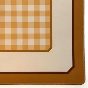 Luxe Gingham Zondagse Mahjong Mat - Natuurrubber Antislip Geluidsreducerend Milieuvriendelijk Opvouwbaar Tafelkleed Casino Gokken Poker - Product Image 3