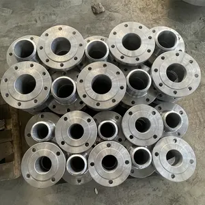 Personalizado 304 flanges de aço inoxidável Aço carbono PN10/16 flange soldada ASTM forjada rosca drenagem acessórios para tubos flange