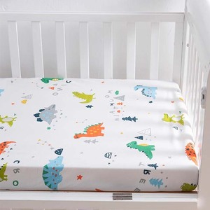 Neugeborene <span class=keywords><strong>Baby</strong></span> bettlaken Bedruckte und solide Bettlaken abdeckung für <span class=keywords><strong>Baby</strong></span> Stuben wagen Kinder bettwäsche - Product Image 3