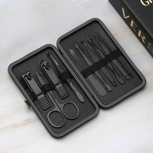 Black18 /16/12/ 7 pezzo Set di tagliaunghie Set Manicure uomo strumenti per la cura personale accessori toelettatura tagliaunghie Kit per gli uomini - Product Image 2