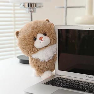 Cute <b>Cat</b>-Shaped <b>Plush</b> Toy Decorative Item, Adorable Little <b>Cat</b> <b>Plush</b> Doll, Home Decoration, Gift for Festivals - Product Image 6