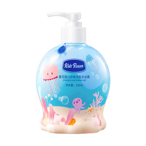 Set de Gel de Ducha y Crema Hidratante <span class=keywords><strong>para</strong></span> Bebés, Suave <span class=keywords><strong>para</strong></span> la Limpieza Corporal, Hidratación Sin Irritación - Product Image 6