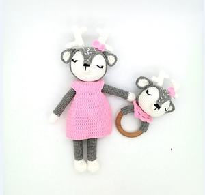 OEM CUSTOM New Fashion Lovely rentier Custom Small Plush Dolls Custom bär Star Doll pop Plush bunny Idol Doll - Product Image 5