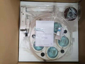 Éclairage chirurgical pour hôpital vétérinaire - <span class=keywords><strong>Lampe</strong></span> halogène portable à 5 trous avec <span class=keywords><strong>pied</strong></span> de sol robuste - Product Image 6