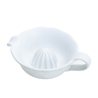 Cross-border Manual Ceramic Fruit Orange Lemon Juice Bowl Simple Kitchen Small Complementary Food Pressing