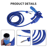 Pistolet ioniseur anti-statique haute puissance STICKON en plastique pour élimination rapide de la poussière et des charges statiques, équipement électronique ST-302B AC