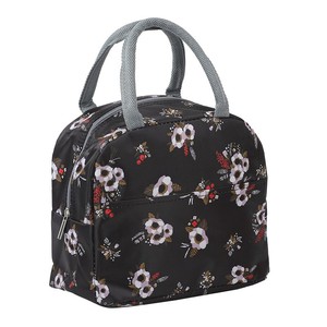 Bolsa de almuerzo con aislamiento térmico portátil, 1 pieza, tela Oxford, cierre de cremallera, impermeable, papel de aluminio grueso, bolsa de hielo, bolsa de fiambrera - Product Image 5